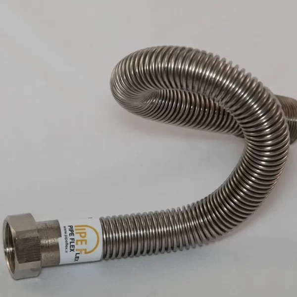 رابط فلکسی یک سر دنده یک سر مهره بدون روکش